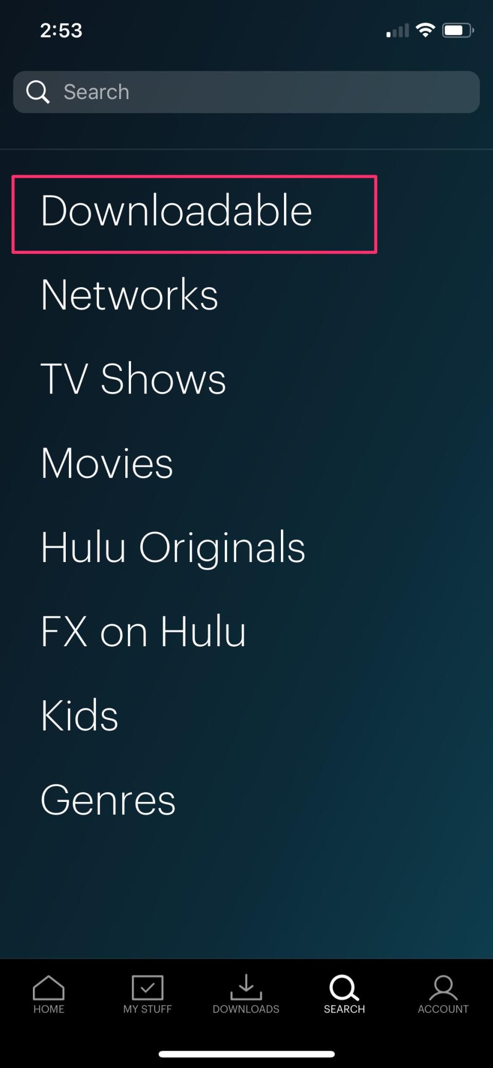 hulu downloadable