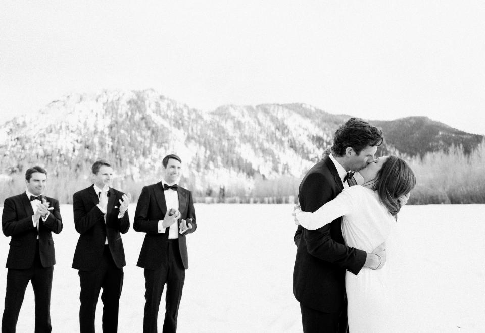 A Winter Wedding in the Colorado Mountains Where the Best-Laid Plans Changed Last-Minute