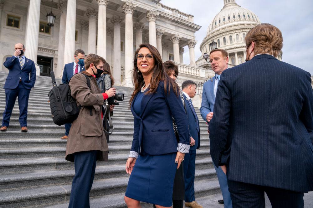 <span>Photograph: J Scott Applewhite/AP</span>