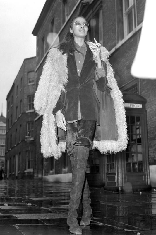 Donyale Luna in London, 1968<p>Photo: PA Images via Getty Images</p>