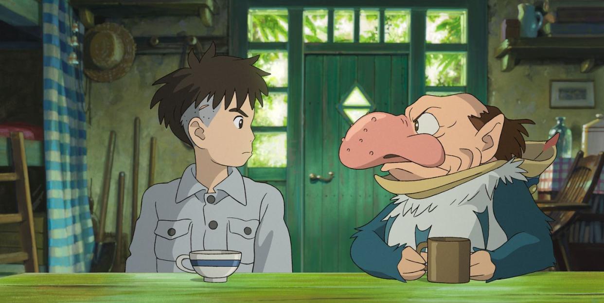 still from the boy and the heron