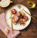 <p>Here's the ultimate way to turn leftover stuffing into a second dinner: Make them into a delicious <a href="https://www.goodhousekeeping.com/food-recipes/easy/g4215/meatball-recipes/" rel="nofollow noopener" target="_blank" data-ylk="slk:meatball recipe;elm:context_link;itc:0;sec:content-canvas" class="link ">meatball recipe</a>!<br></p><p><em><a href="https://www.goodhousekeeping.com/food-recipes/easy/a29429485/stuffing-meatballs-recipe/" rel="nofollow noopener" target="_blank" data-ylk="slk:Get the recipe for Stuffing Meatballs »;elm:context_link;itc:0;sec:content-canvas" class="link ">Get the recipe for Stuffing Meatballs »</a></em> </p>