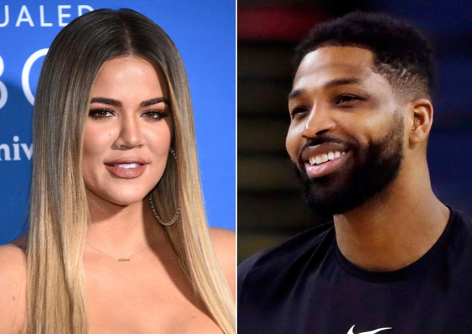 Khloé Kardashian and Tristan Thompson