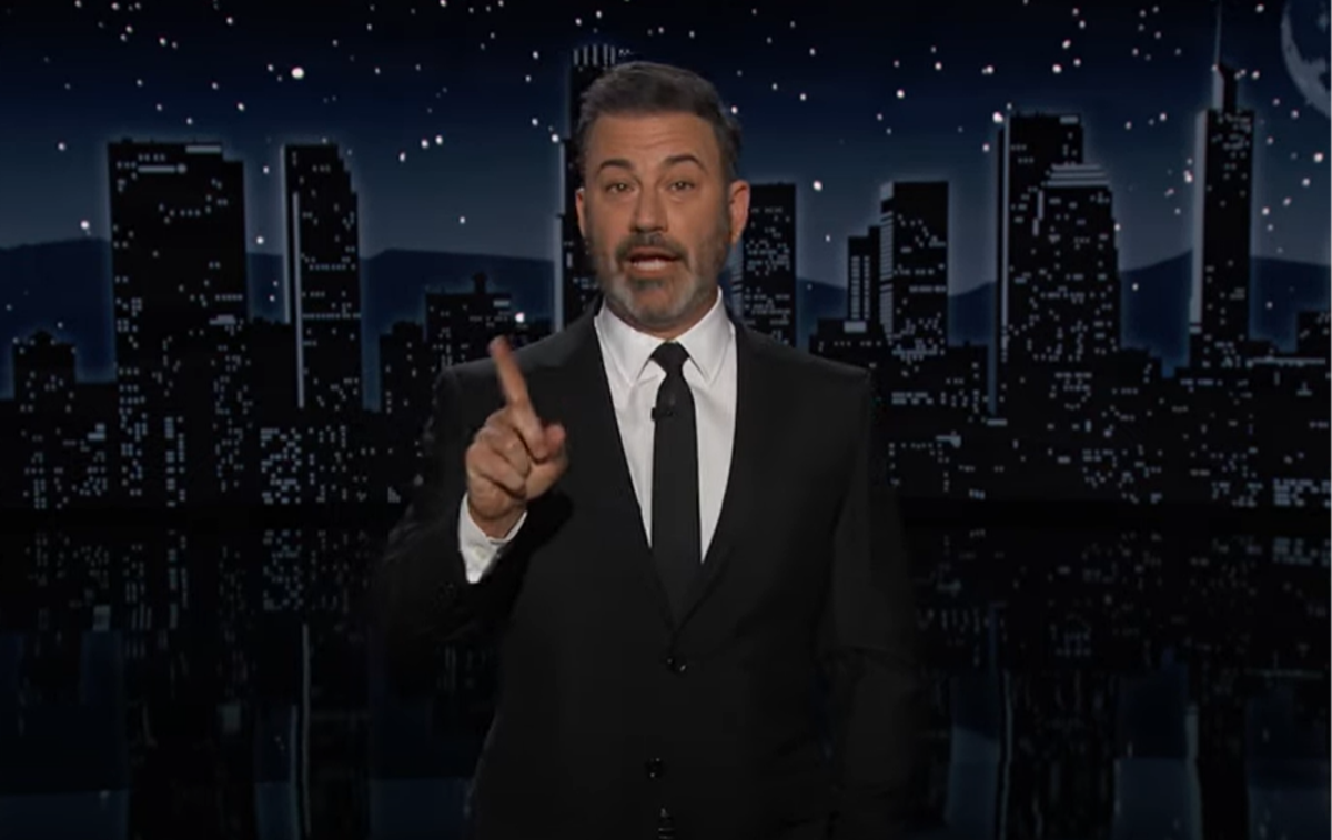 Late-night host Jimmy Kimmel roasted Rep Marjorie Taylor Greene after the congresswoman requested to be on his show (Jimmy Kimmel Live/YouTube)