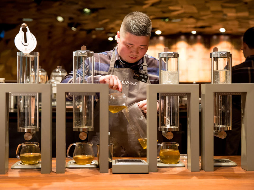 Das hat die neue Starbucks Reserve Roastery in Shanghai zu bieten