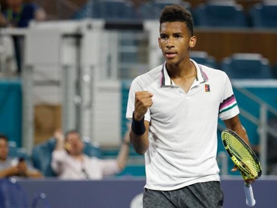 Felix Auger-Aliassime, 19, will feature in UTS (USA Today)