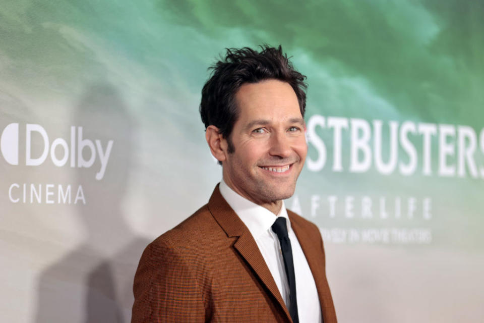 Paul Rudd smiling