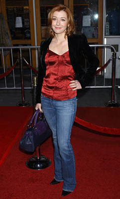 Alyson Hannigan at the LA premiere for Universal Pictures' Serenity