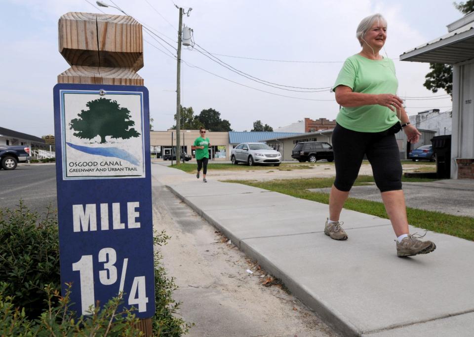 The Osgood Canal Greenway and Urban Trail has been a walking trail in Burgaw for more than 10 years.