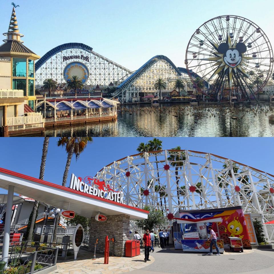 california screaming incredicoaster