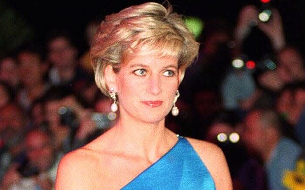 Princess Diana will be used as a role model to teach pupils about tackling mental health issues - Rex Features