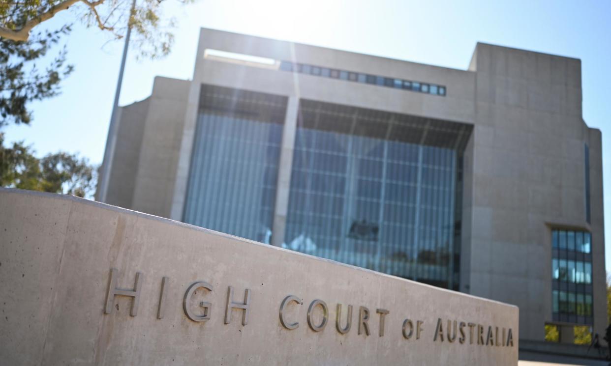 <span>The high court has ruled that indefinite detention of non-citizens, including asylum seekers, is legal in some circumstances. </span><span>Photograph: Lukas Coch/AAP</span>