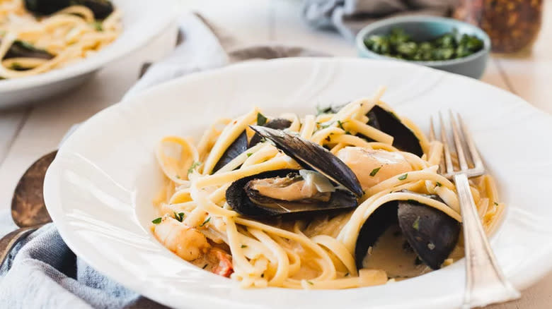 seafood pasta