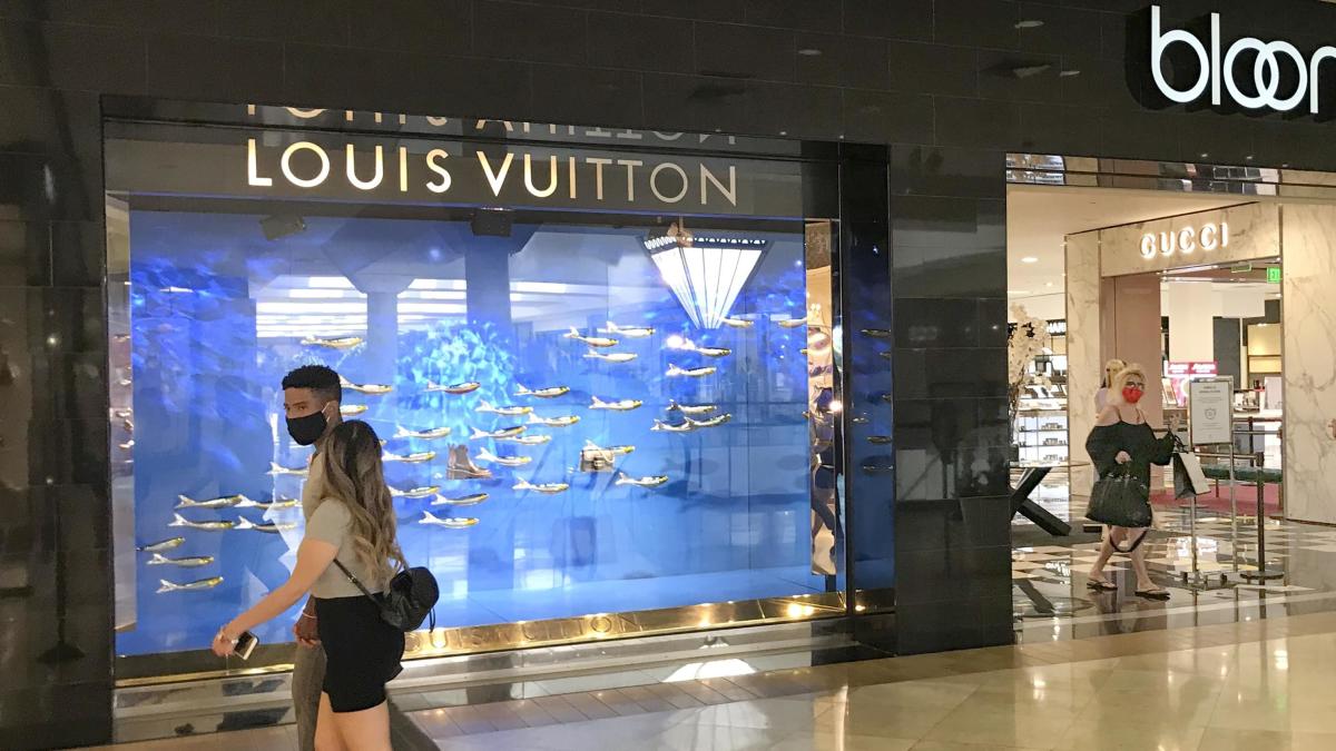 Louis Vuitton The Brand New Store Outlook In The Dubai Mall