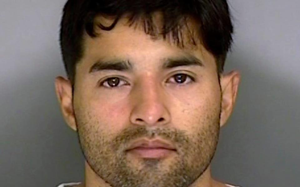 32-year-old Steven Carillo was charged with the murder of a federal agent in Oakland, California - Santa Cruz County Sheriff's Office/AP