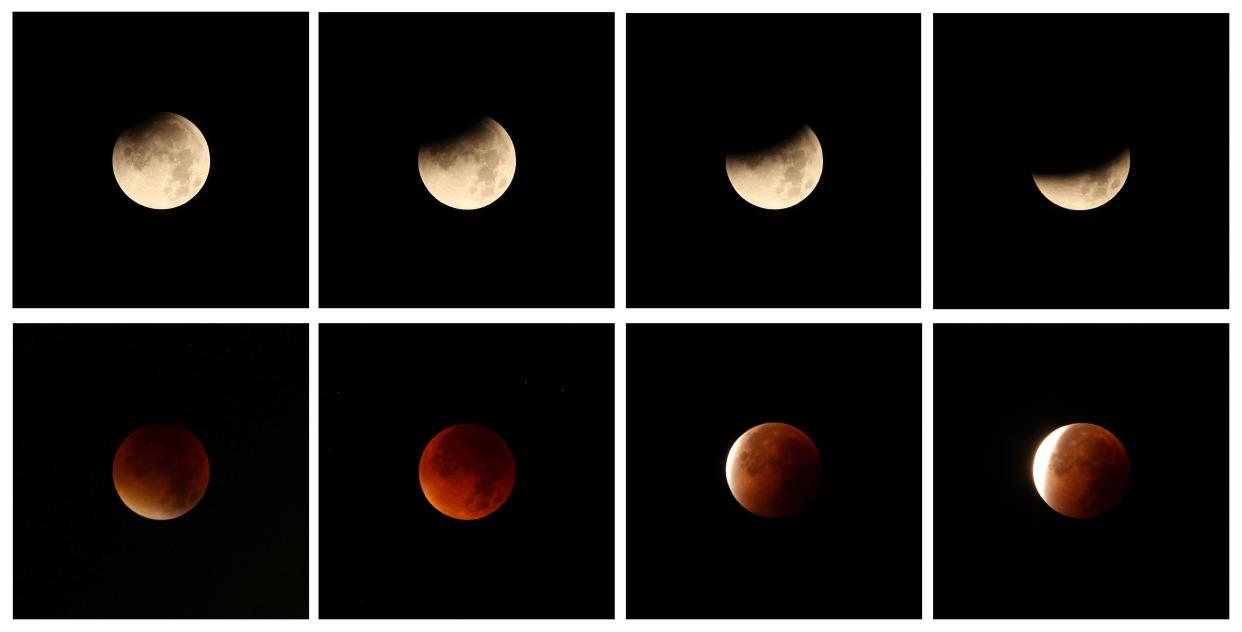 GERMANY-SCIENCE-ASTRONOMY-MOON-ECLIPSE