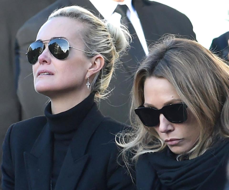 Laeticia Hallyday et Laura Smet