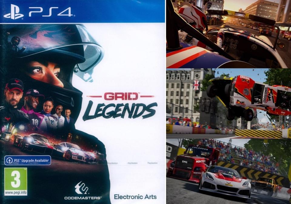 ▲極速房車賽Legends Grid Legends，開啟獨一無二的賽況。（圖片來源：Yahoo購物中心）