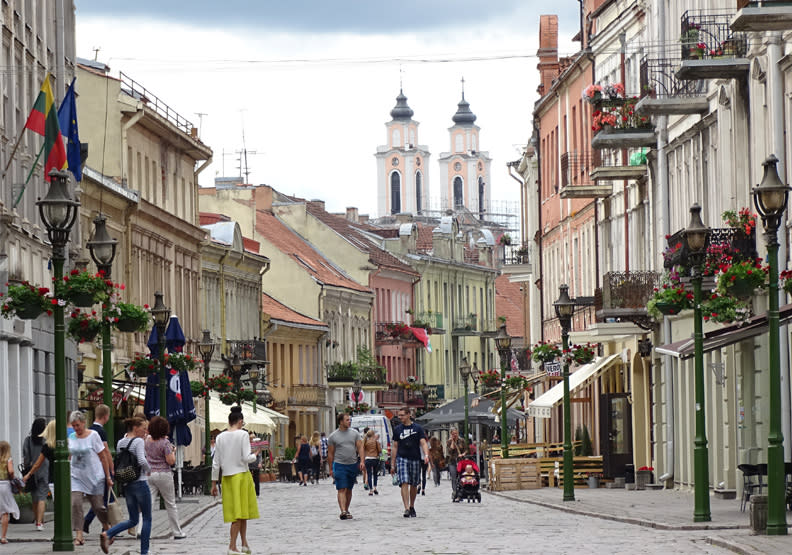 有小巴黎美稱的立陶宛城市考納斯（Kaunas）。Flickr by Adam Jones