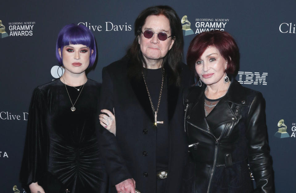 Kelly und Sharon und Ozzy Osbourne credit:Bang Showbiz