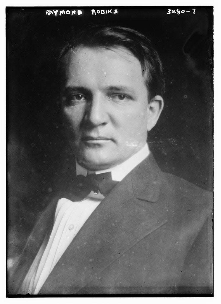 Raymond Robins, Bain News Service photo, circa 1915.