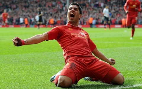 Luis Suarez 2014 - Credit: John Powell/Liverpool FC via Getty Images