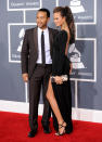 LOS ANGELES, CA - FEBRUARY 12: Musician John Legend and model Christine Teigen arrive at the 54th Annual GRAMMY Awards held at Staples Center on February 12, 2012 in Los Angeles, California. (Photo by Jason Merritt/Getty Images)