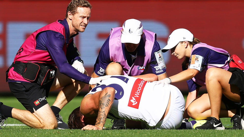 The AFL has introduced a medical substitution days before the 2021 season is set to begin. (Photo by Paul Kane/Getty Images)