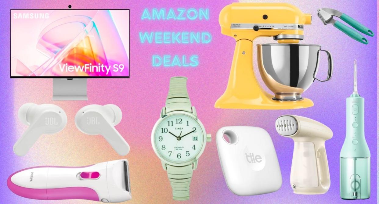 a bunch of amazon items that are on sale this weekend