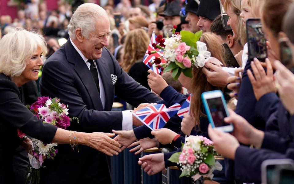 charles camilla belfast - NIALL CARSON/POOL/AFP via Getty Images