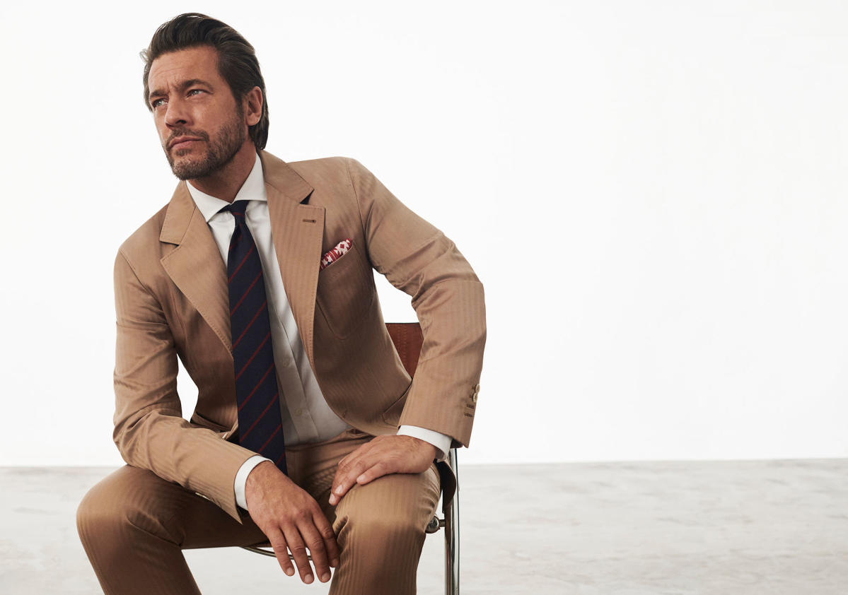 The Brunello Cucinelli men's Spring Summer 2023 collection is an expression  of laid-back elegance, founded on a refined yet relaxed balance…