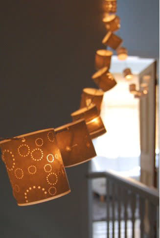 Fairy lights look instantly grown up when covered with a pretty shade. You can buy these cut outâ€¦