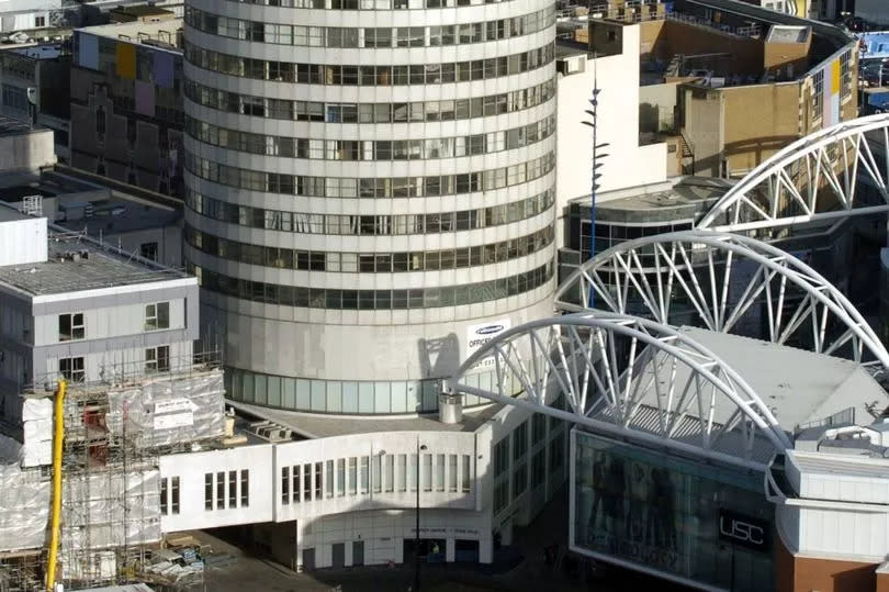 The Rotunda in Birmingham