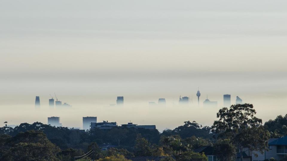 Smoke over Sydney