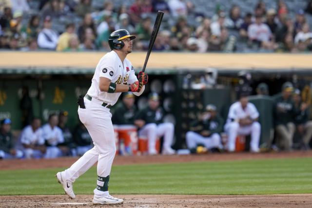 Oakland A's take on the Atlanta Braves Tuesday in Oakland