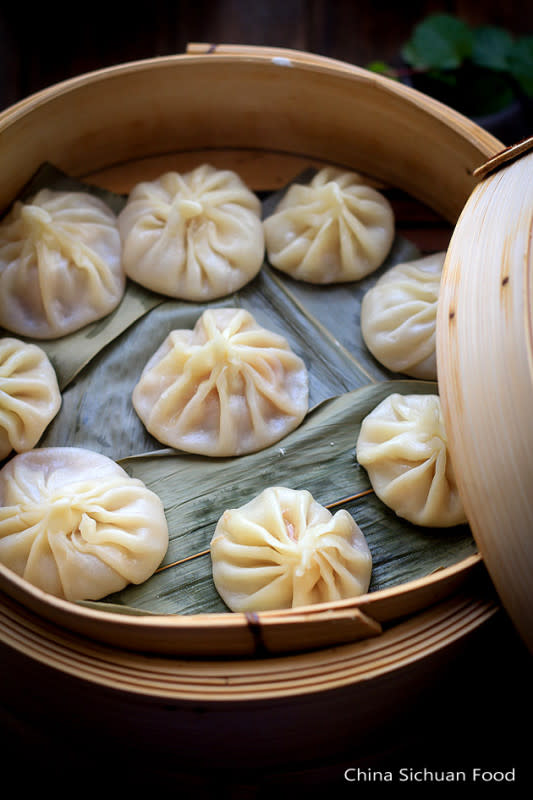 <p>China Sichuan Food</p><p>Chinese soup dumplings explode in your mouth when you bite into them.</p><p><strong>Get the recipe: <a href="https://www.chinasichuanfood.com/xiao-long-bao-soup-dumplings/" rel="nofollow noopener" target="_blank" data-ylk="slk:Xiao Long Bao (Soup Dumplings);elm:context_link;itc:0;sec:content-canvas" class="link rapid-noclick-resp"><em>Xiao Long Bao (Soup Dumplings)</em></a></strong></p>