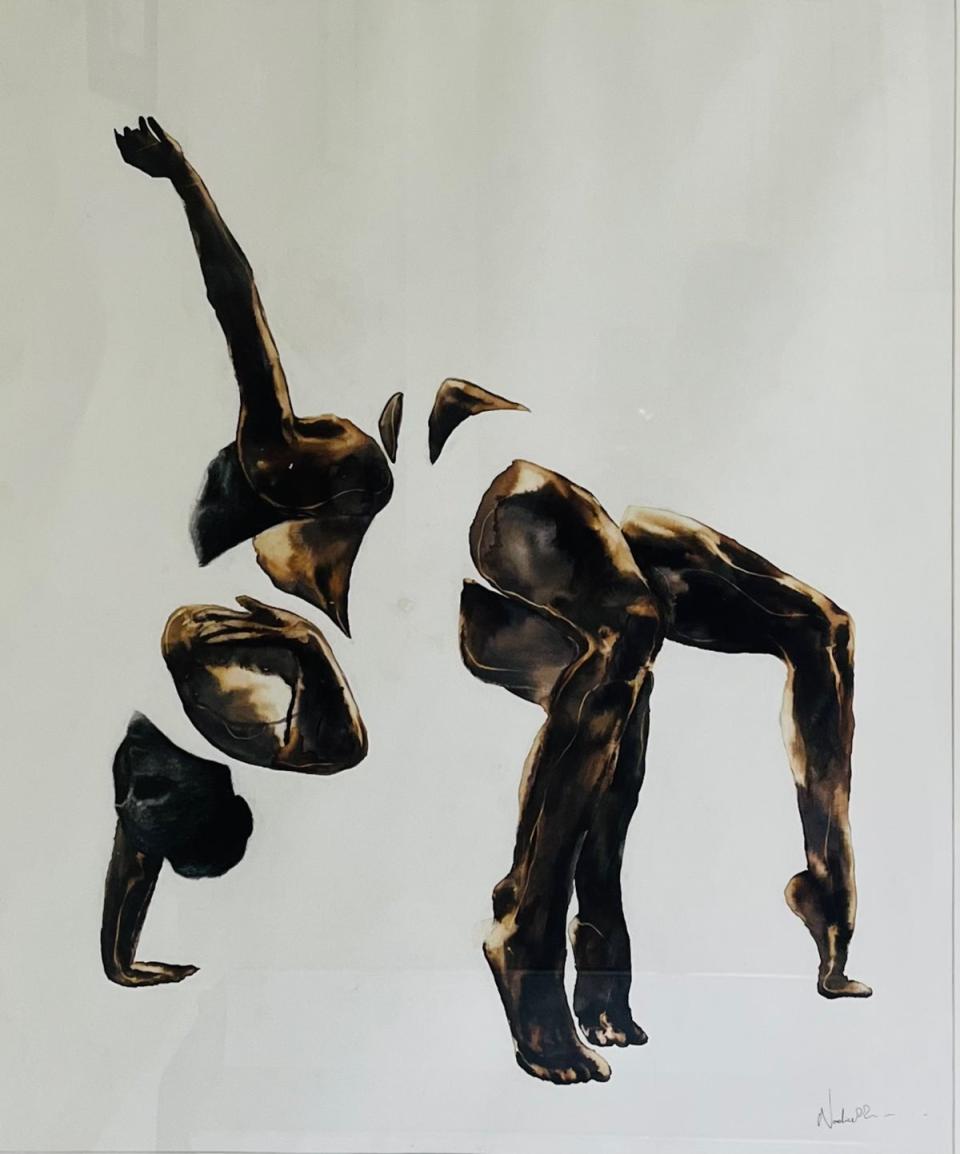 Oil and life drawing prints, £150.00 - £180.00, by Nadia Wamunyu at Area Noir (Handout)