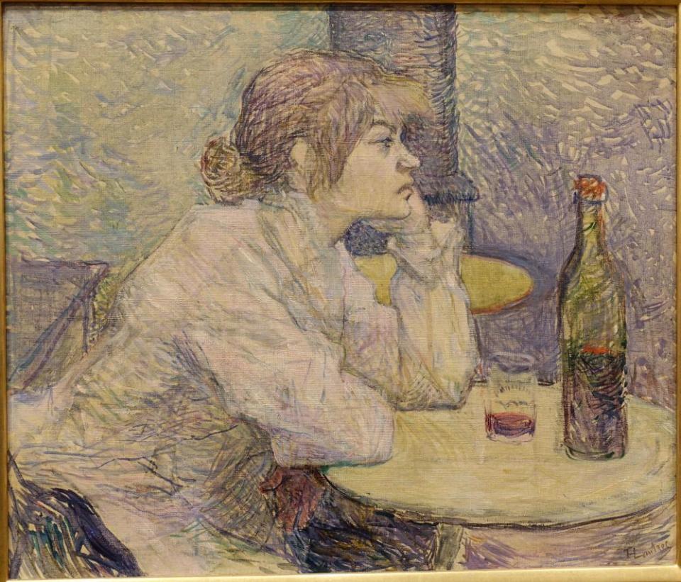 The Hangover (Suzanne Valadon), by Henri de Toulouse-Lautrec (1887-1889).