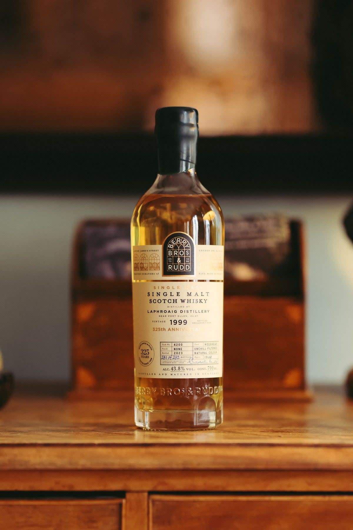 Single malt: the whisky offers sophisticated peat, pineapple, and ash (Berry Bros. & Rudd )