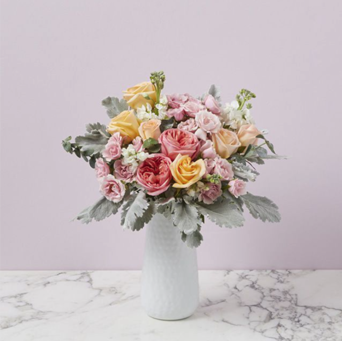 <p><a href="https://go.redirectingat.com?id=74968X1596630&url=https%3A%2F%2Fbouqs.com%2Fflowers%2Froses%2Fgarden-peach-pink-white-vase&sref=https%3A%2F%2Fwww.womansday.com%2Frelationships%2Ffamily-friends%2Fg60372536%2Fbest-mothers-day-gifts-for-grandma%2F" rel="nofollow noopener" target="_blank" data-ylk="slk:Shop Now;elm:context_link;itc:0;sec:content-canvas" class="link ">Shop Now</a></p><p>Callie Flower Bouquet</p><p>bouqs.com</p><p>$69.00</p><span class="copyright">The Bouqs Co.</span>