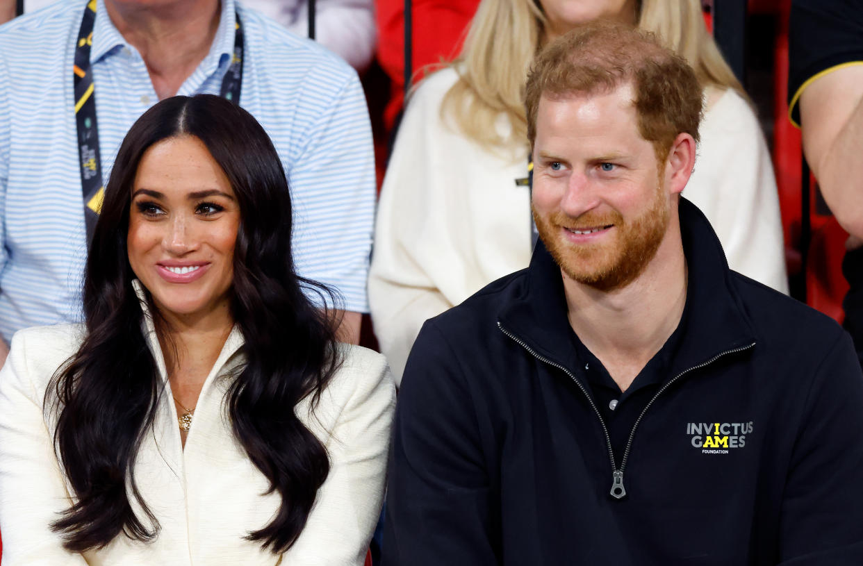 Meghan Markle y el príncipe Harry en los Juegos Invictus. (Photo by Max Mumby/Indigo/Getty Images)