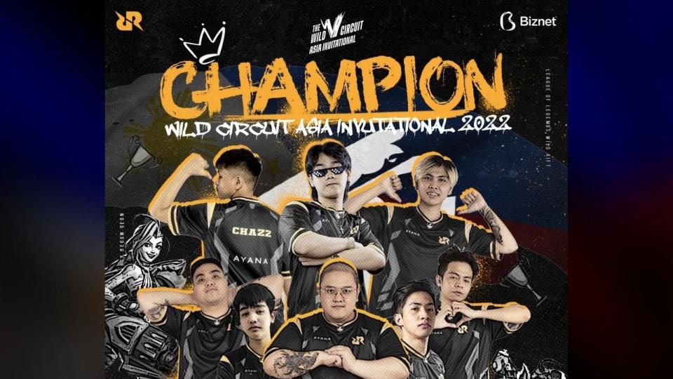 RRQ are the 2022 Wild Circuit Asia Invitational Champions (Photo: RRQ)