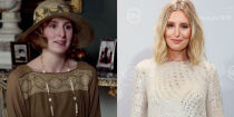 <p>It's almost hard to recognize the middle Crawley sister on <em>Downton Abbey </em>when the actress is out and about as herself.</p>