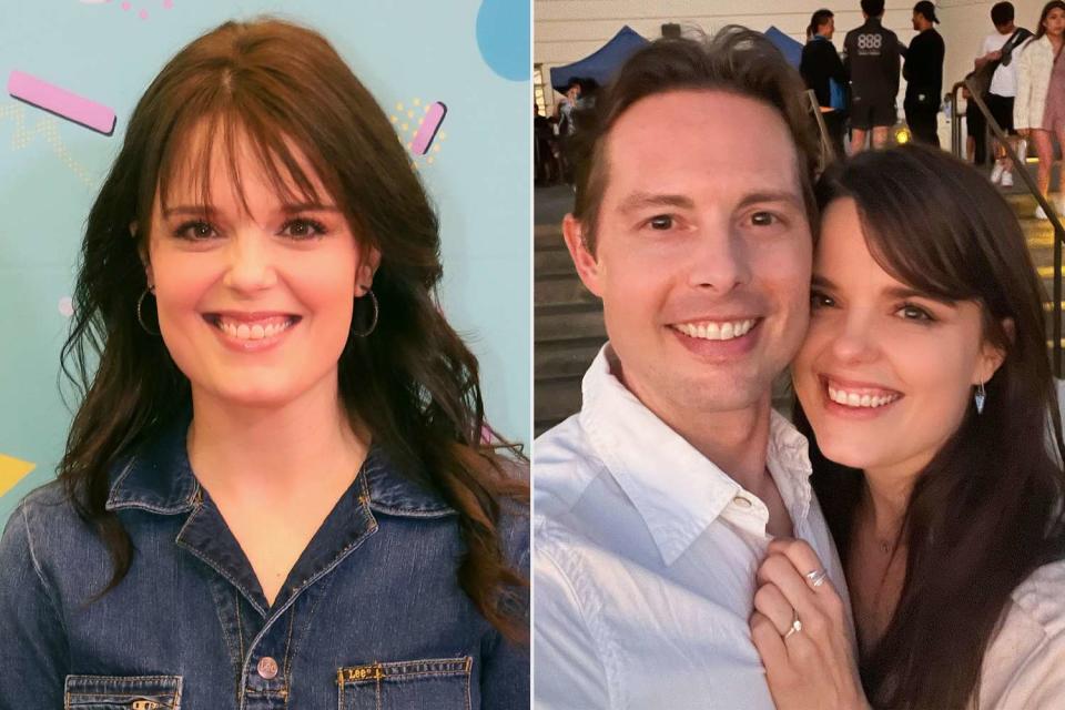 <p>Barry Brown/Shutterstock; Kimberly J. Brown/Instagram</p> Kimberly J Brown and Daniel Kountz