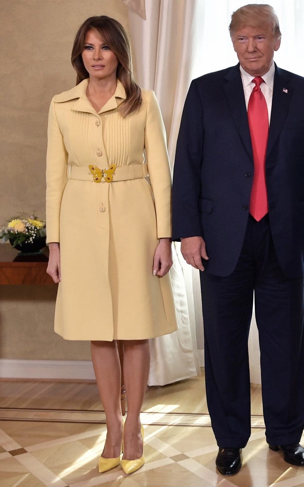 Melania and Donald Trump in Helsinki - TASS