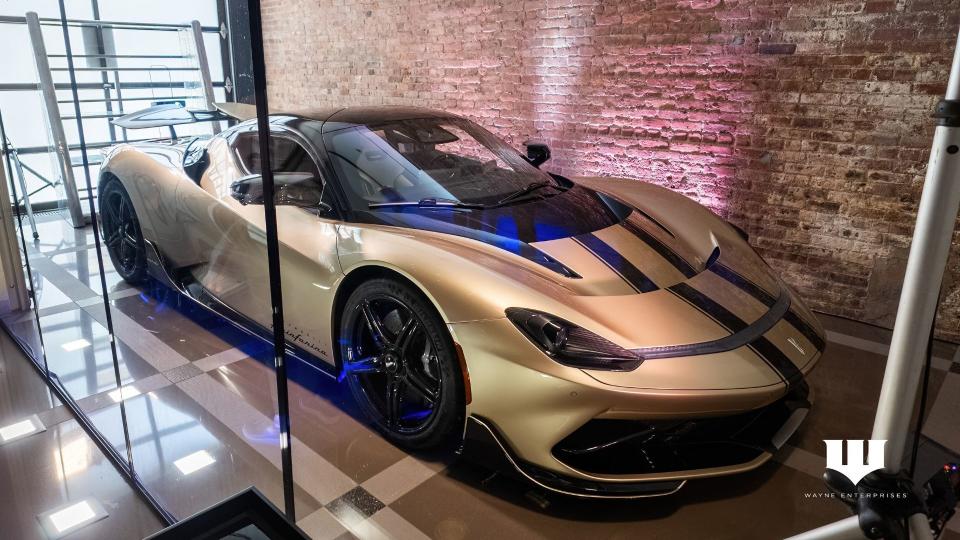 Automobili Pininfarina Showcases Bruce Wayne-Inspired Hypercars at Gotham City-Themed Luxury House