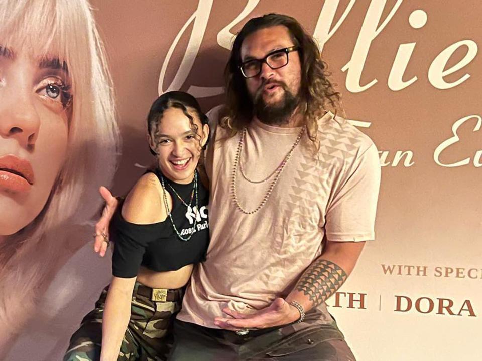 Jason Momoa and Lola