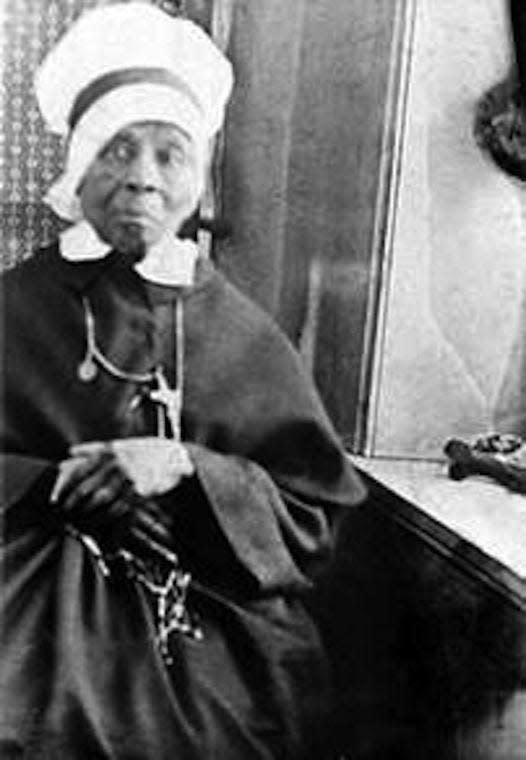 Mary Lange was born into slavery in Haiti in 1784, escaped revolution and eventually landed in Baltimore. In 1829, she and two other Black women founded the Oblate Sisters of Providence, which taught literacy and tended to Black children in the city. She died in 1882. She bears the Catholic title "Servant of God."