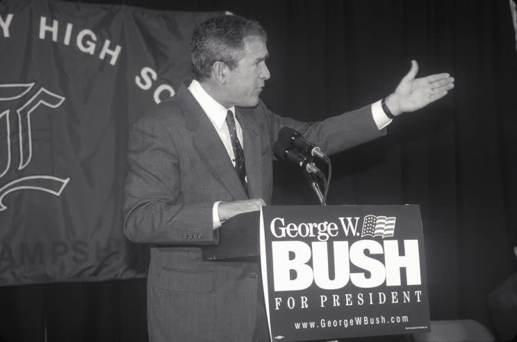 It's possible to win the popular vote yet lose the election - as happened in 2000 when George W. Bush won