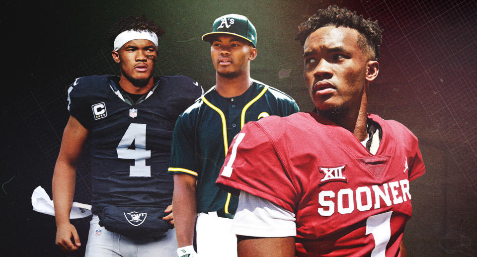 All eyes will be on Kyler Murray in the coming days as he makes a decision on his athletic future. (Amber Matsumoto/Yahoo Sports)